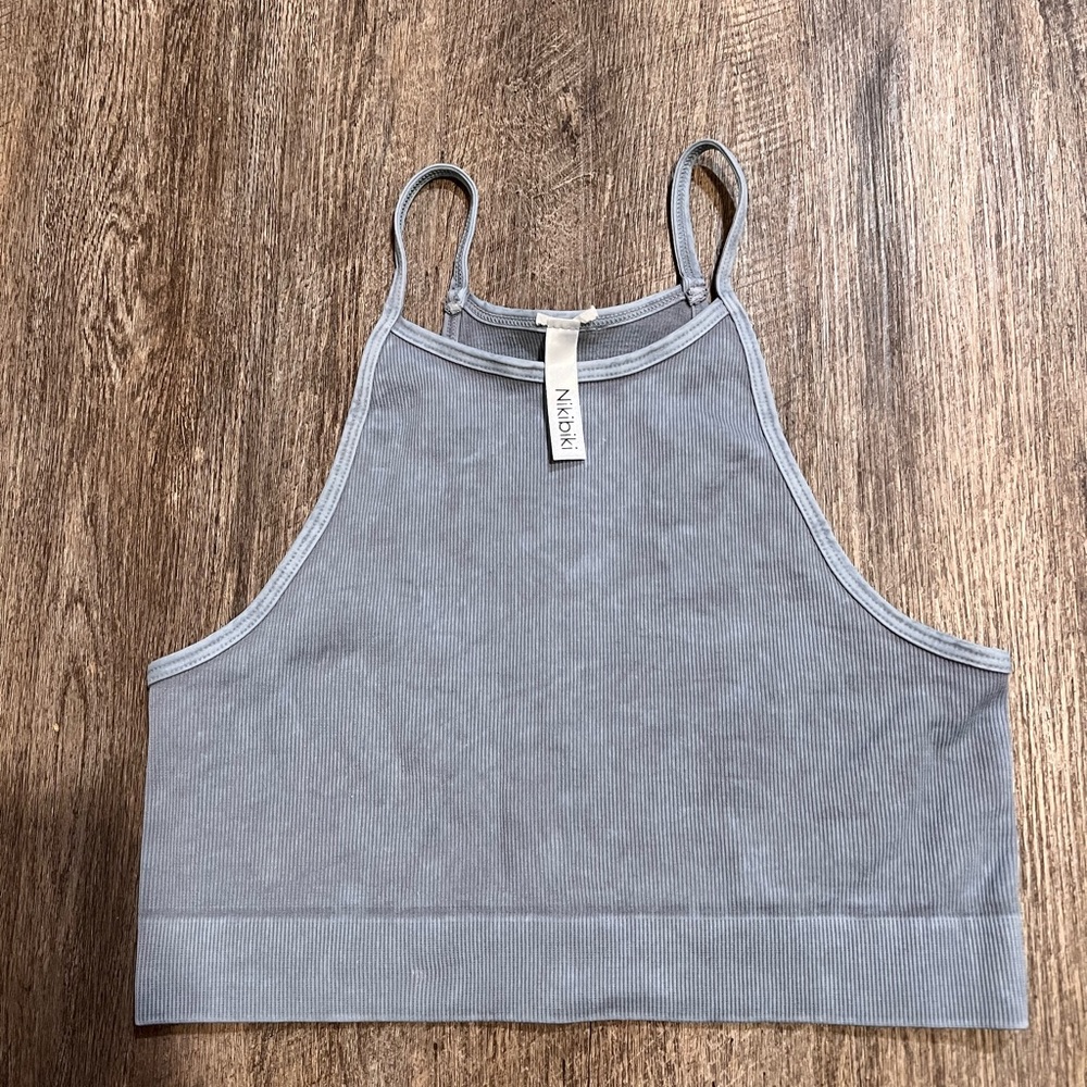 Womens Nikibiki Cropped tank top